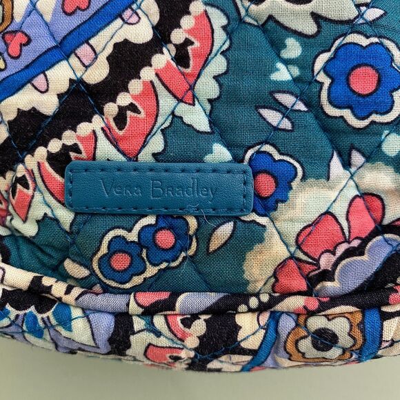 Very Bradley Lunch Box Quilted Paisley Insulated Multicolor Top Handle Zip - Picture 3 of 10